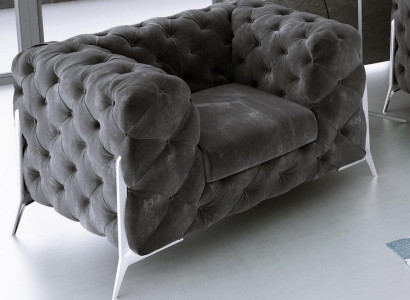 Lounge Luxury TV Club Upholstered Seat Armchair Design Deco Couch Sofa